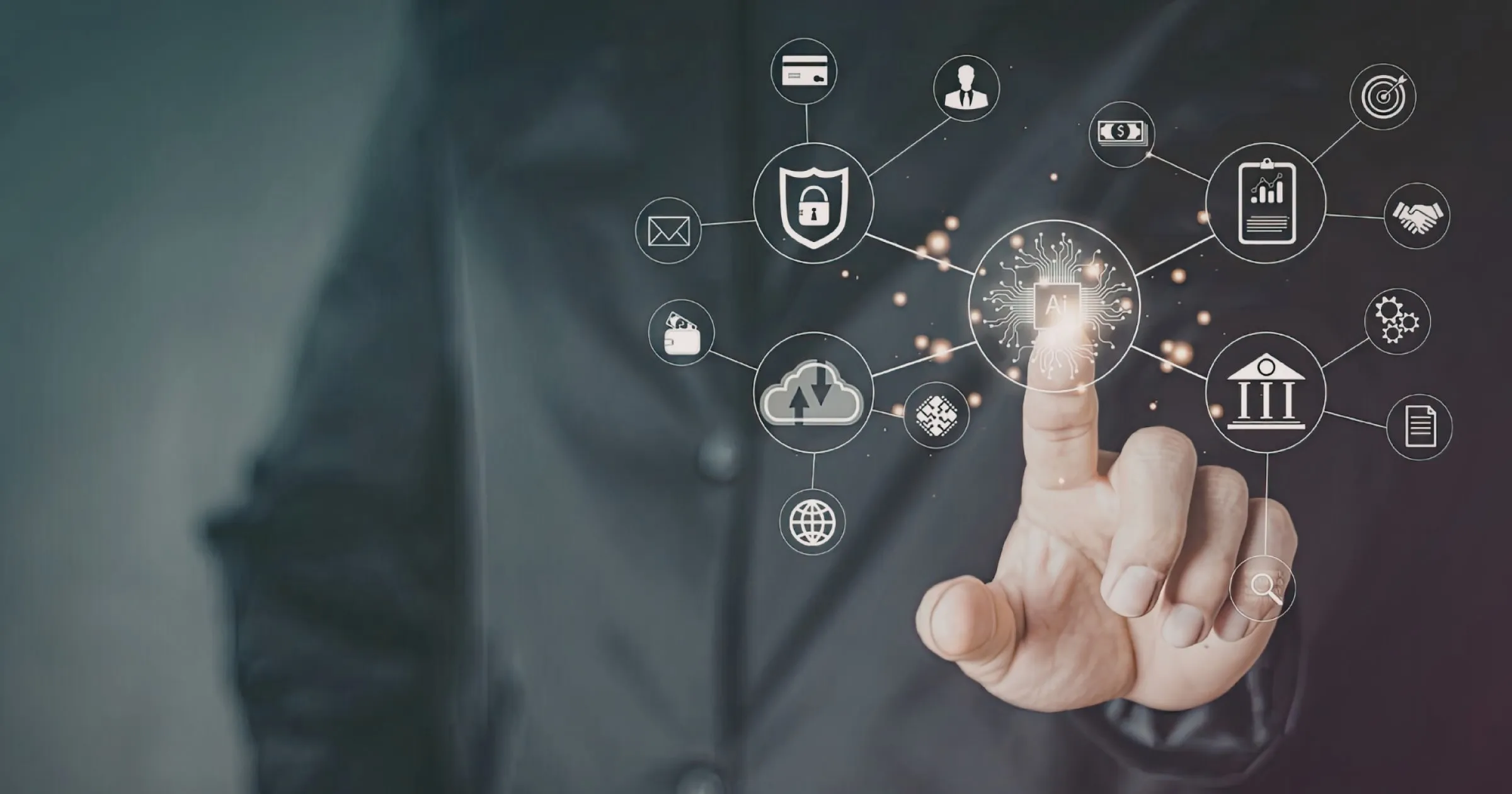 AI-driven digital workplace illustrating the importance of employee adoption, trust, and leadership in successful AI strategies