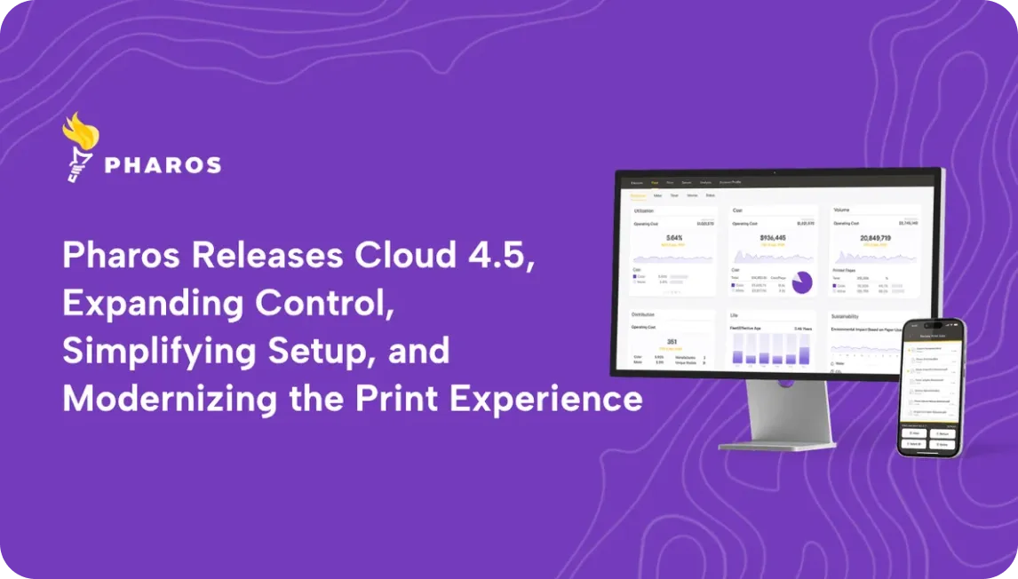 Pharos Cloud 4.5 Press Release