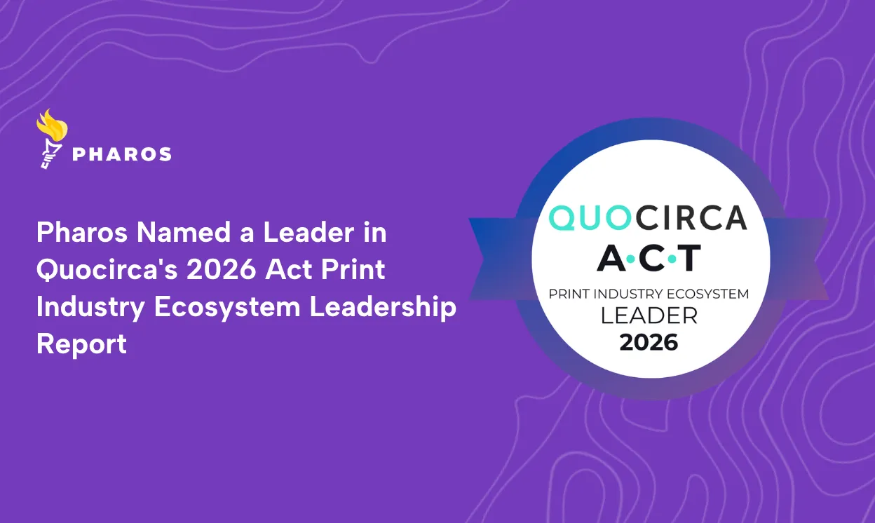 Quocirca’s 2026 ACT Print Industry Ecosystem Leadership - Pharos Recognition
