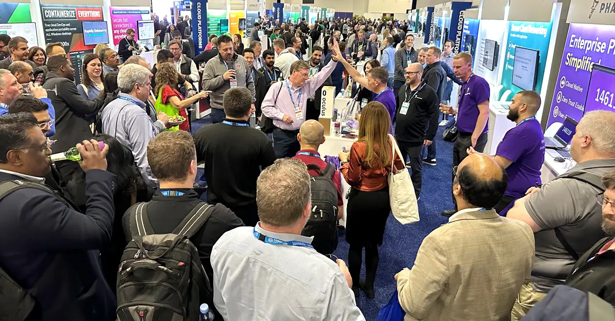 Pharos booth at 2023 Gartner® IT Infrastructure, Operations & Cloud Strategies Conference